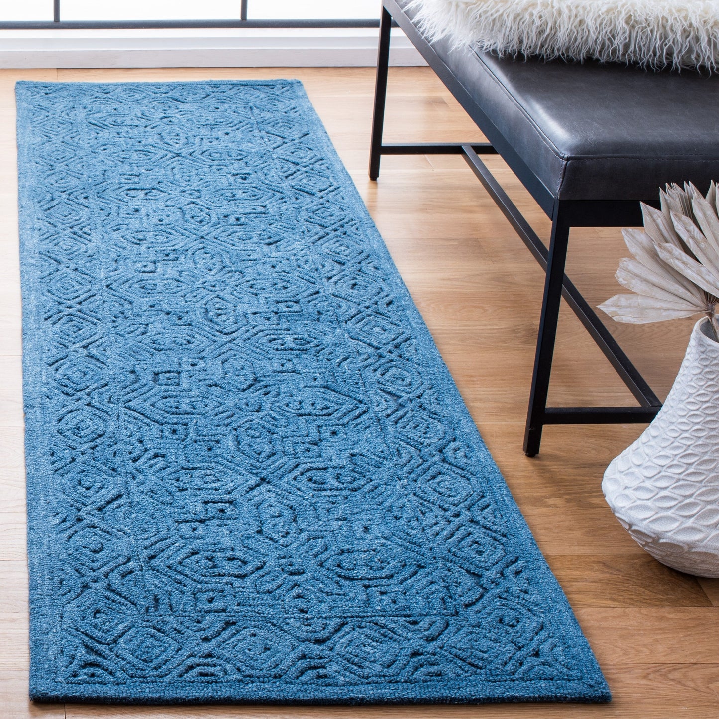 Tapis texturé en laine Tarsha fait main SAFAVIEH