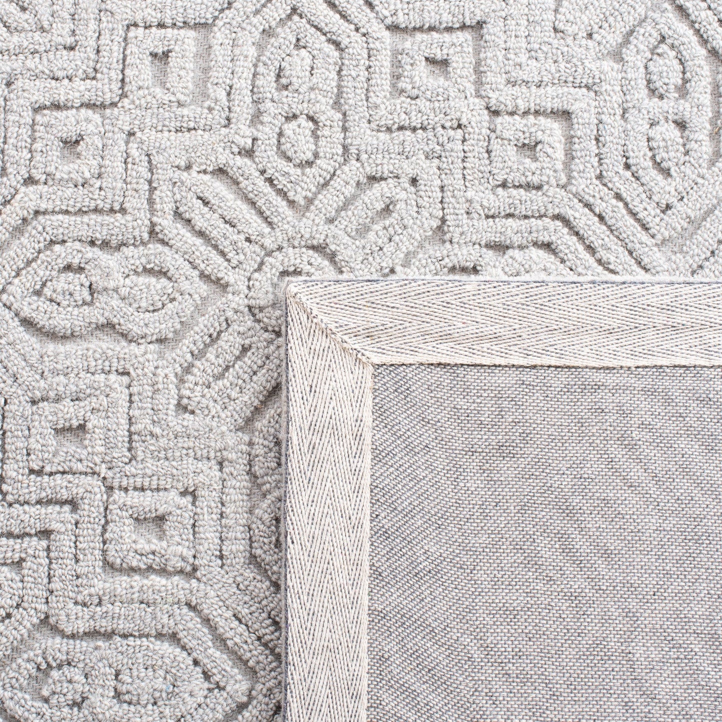 Tapis texturé en laine Tarsha fait main SAFAVIEH