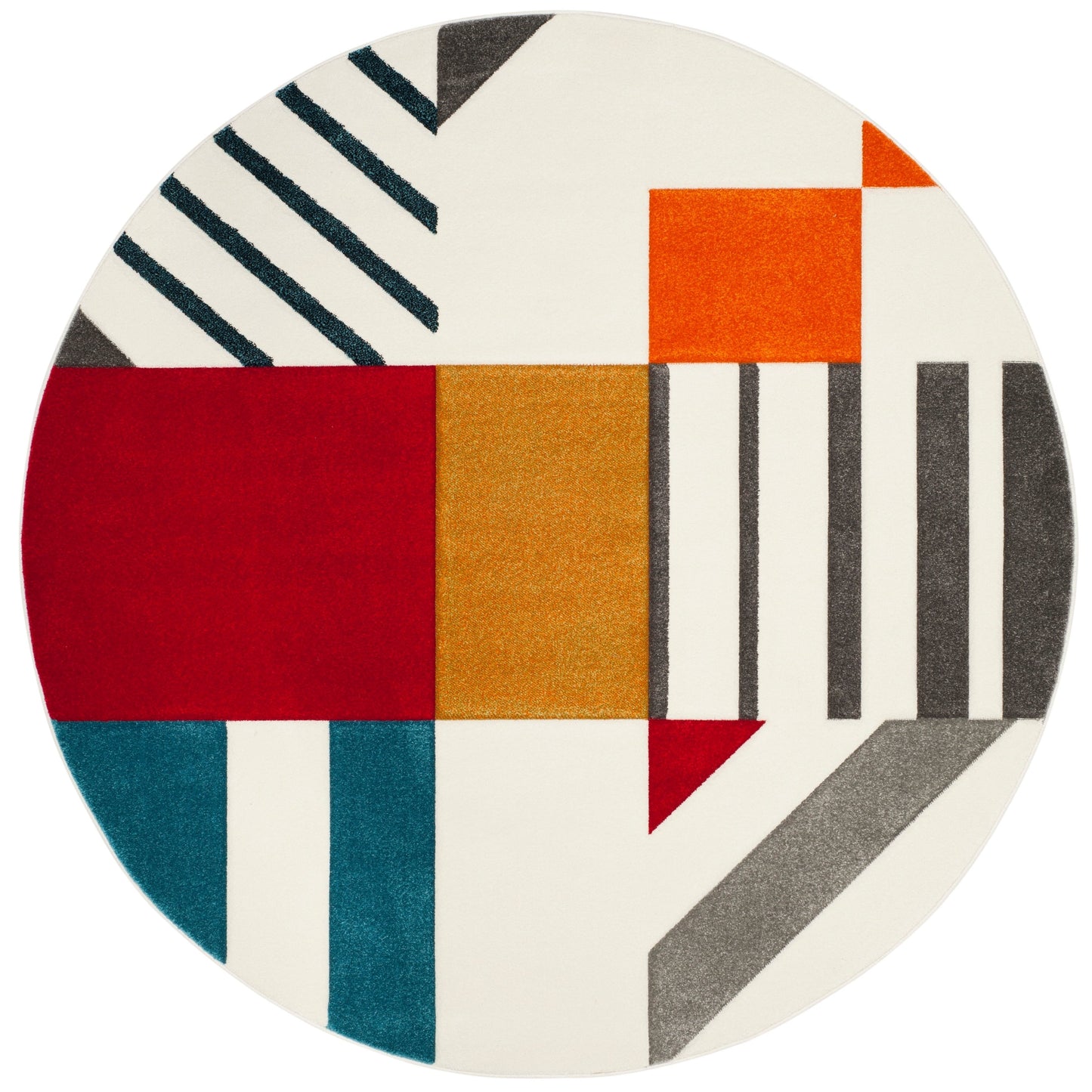 Tapis abstrait moderne du milieu du siècle SAFAVIEH Hollywood Tzana