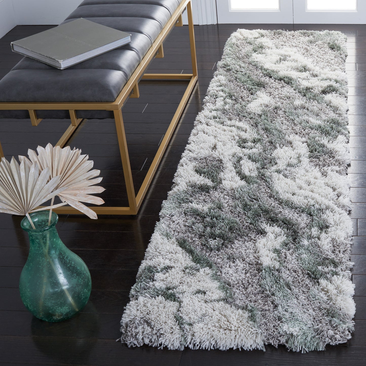 Tapis SAFAVIEH Horizon Shag Remona de 2,6 pouces d'épaisseur