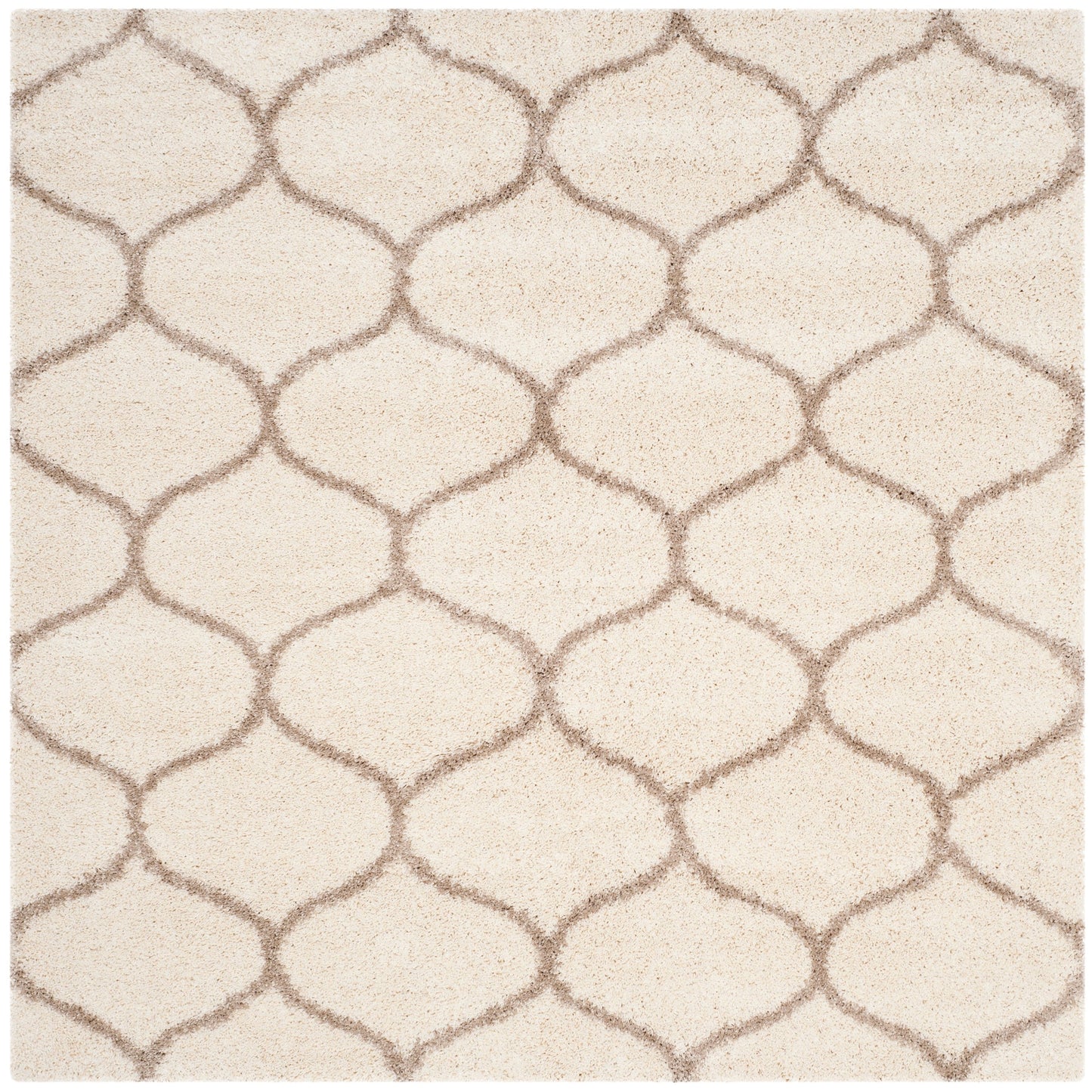Tapis SAFAVIEH Hudson Shag Pushpa Trellis de 2 pouces d'épaisseur