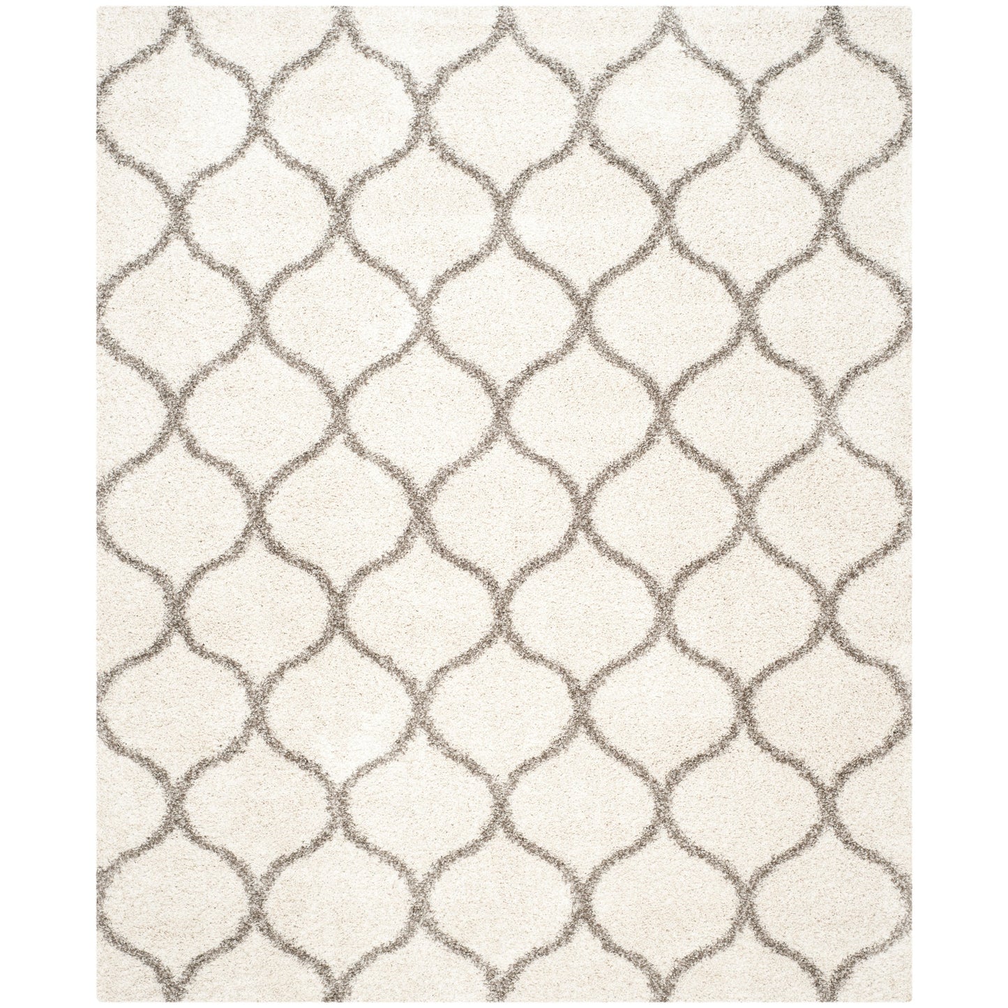 Tapis SAFAVIEH Hudson Shag Pushpa Trellis de 2 pouces d'épaisseur