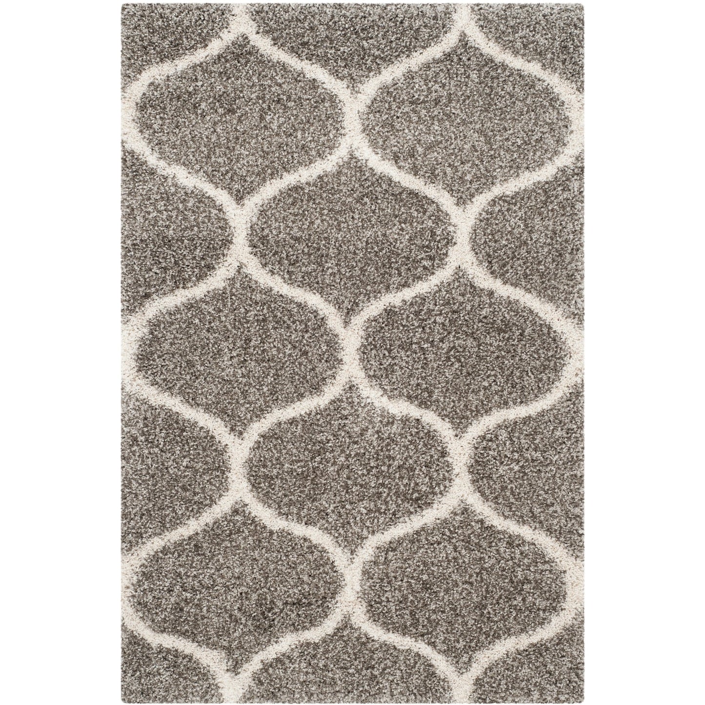 Tapis SAFAVIEH Hudson Shag Pushpa Trellis de 2 pouces d'épaisseur