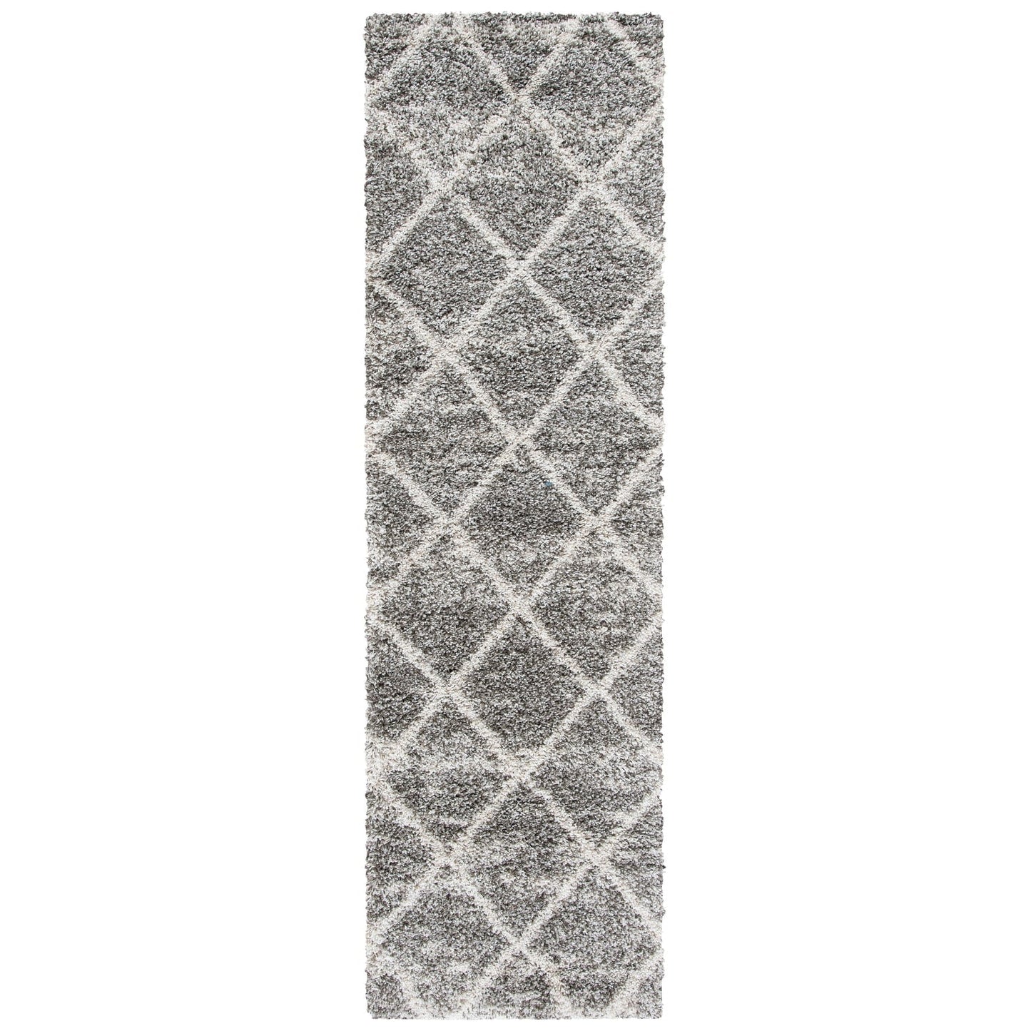 Tapis SAFAVIEH Hudson Shag Raili Diamond Treillis de 2 pouces d'épaisseur