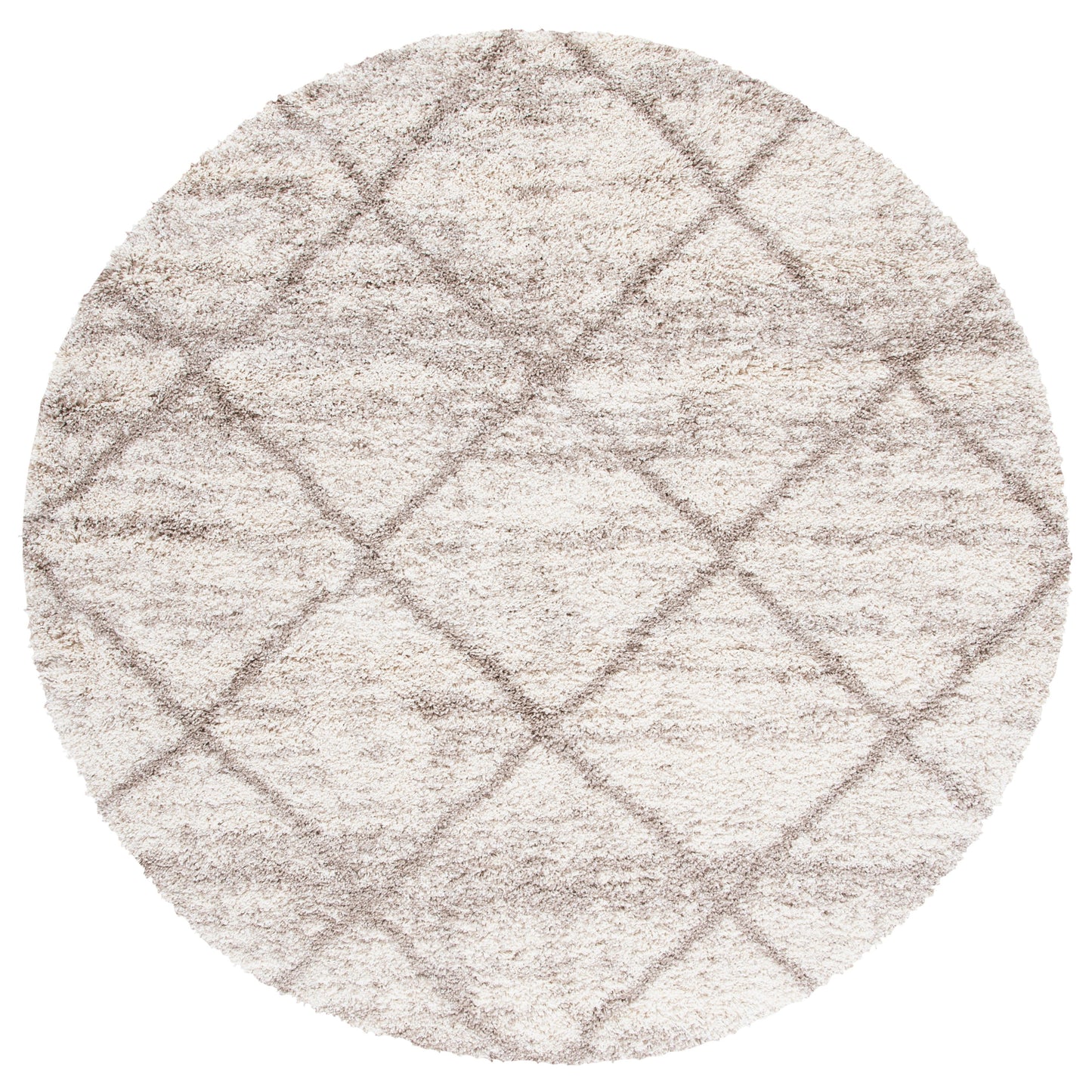 Tapis SAFAVIEH Hudson Shag Raili Diamond Treillis de 2 pouces d'épaisseur
