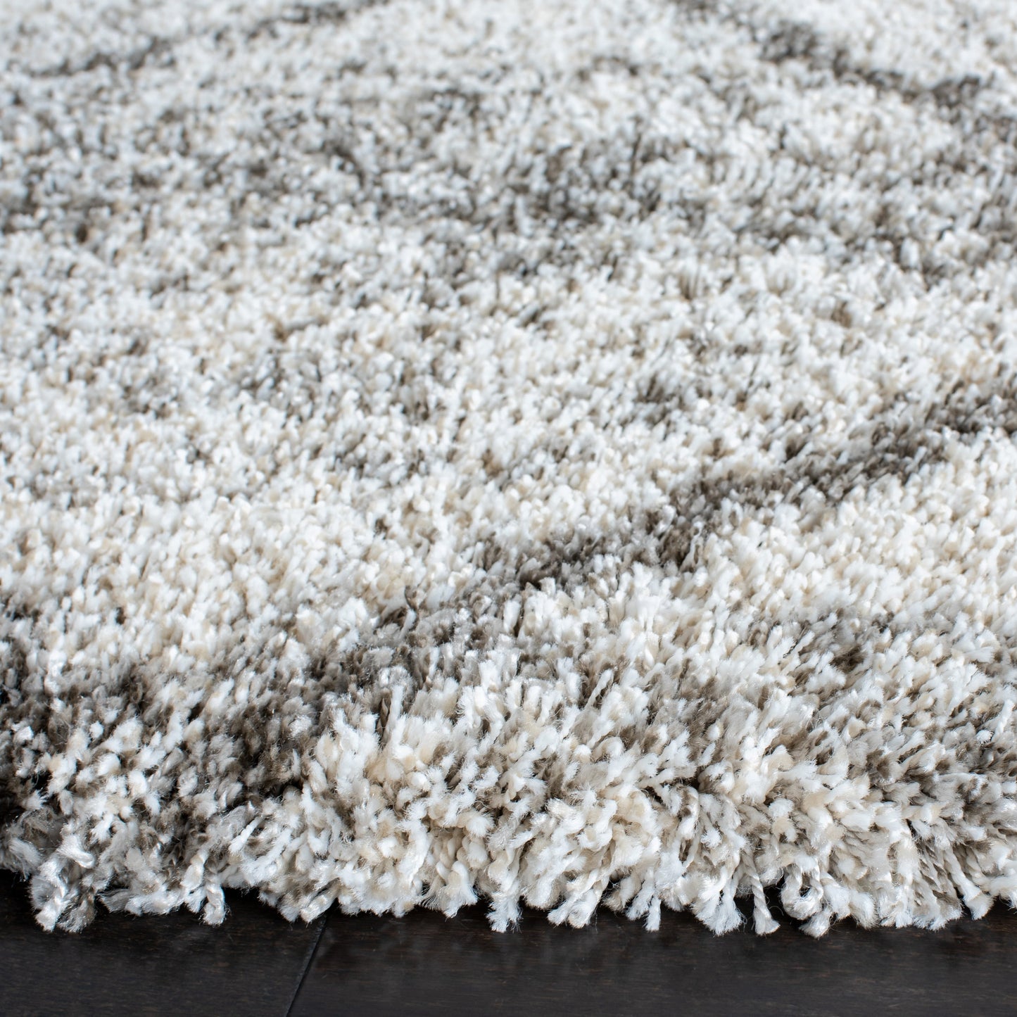 Tapis SAFAVIEH Hudson Shag Raili Diamond Treillis de 2 pouces d'épaisseur