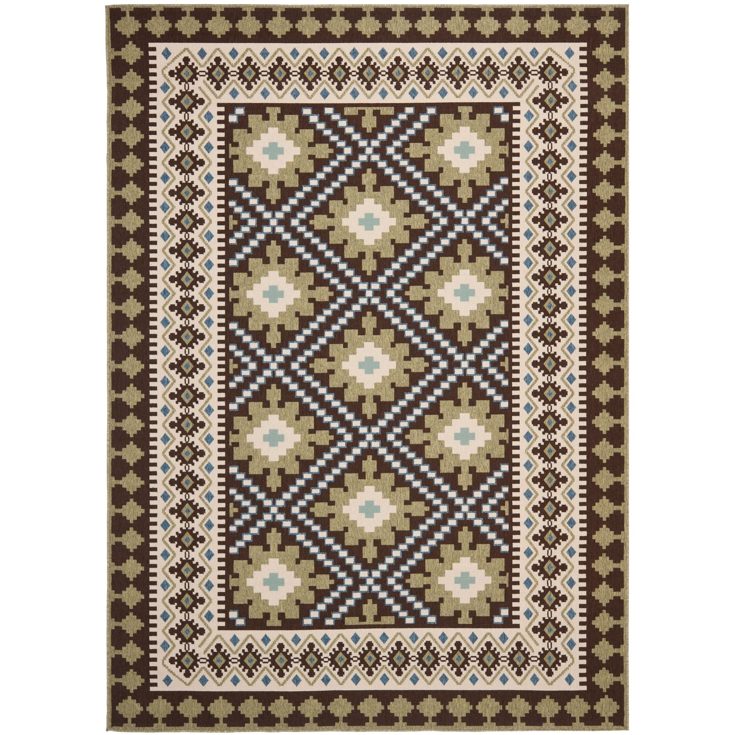 Tapis de jardin imperméable pour intérieur/extérieur SAFAVIEH Veranda Rita