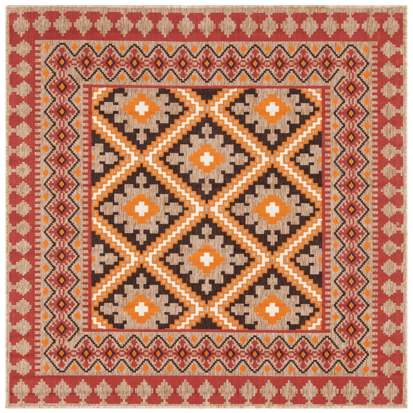 Tapis de jardin imperméable pour intérieur/extérieur SAFAVIEH Veranda Rita
