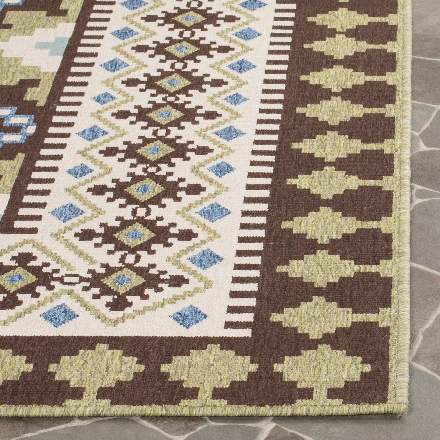 Tapis de jardin imperméable pour intérieur/extérieur SAFAVIEH Veranda Rita