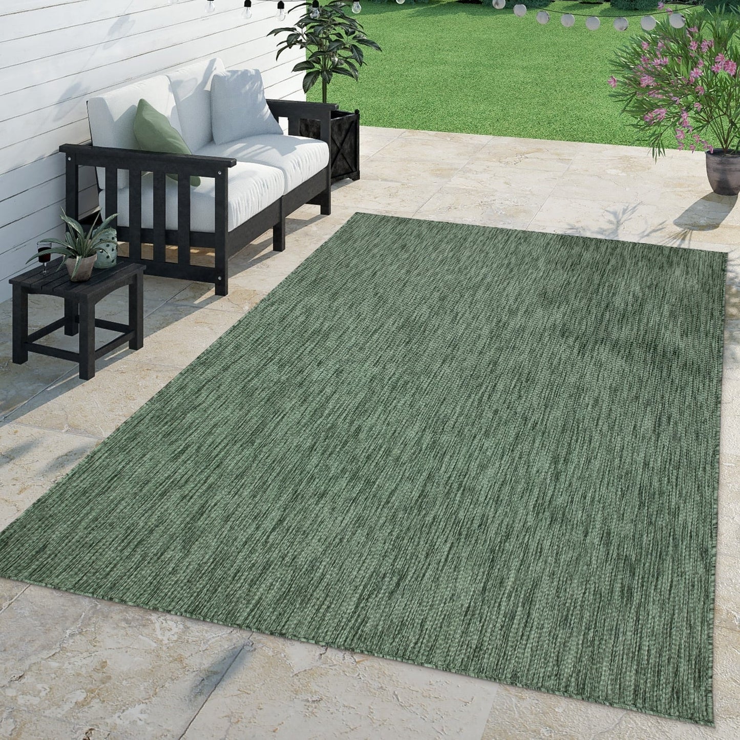 Tapis d'extérieur imperméable et varié pour patio