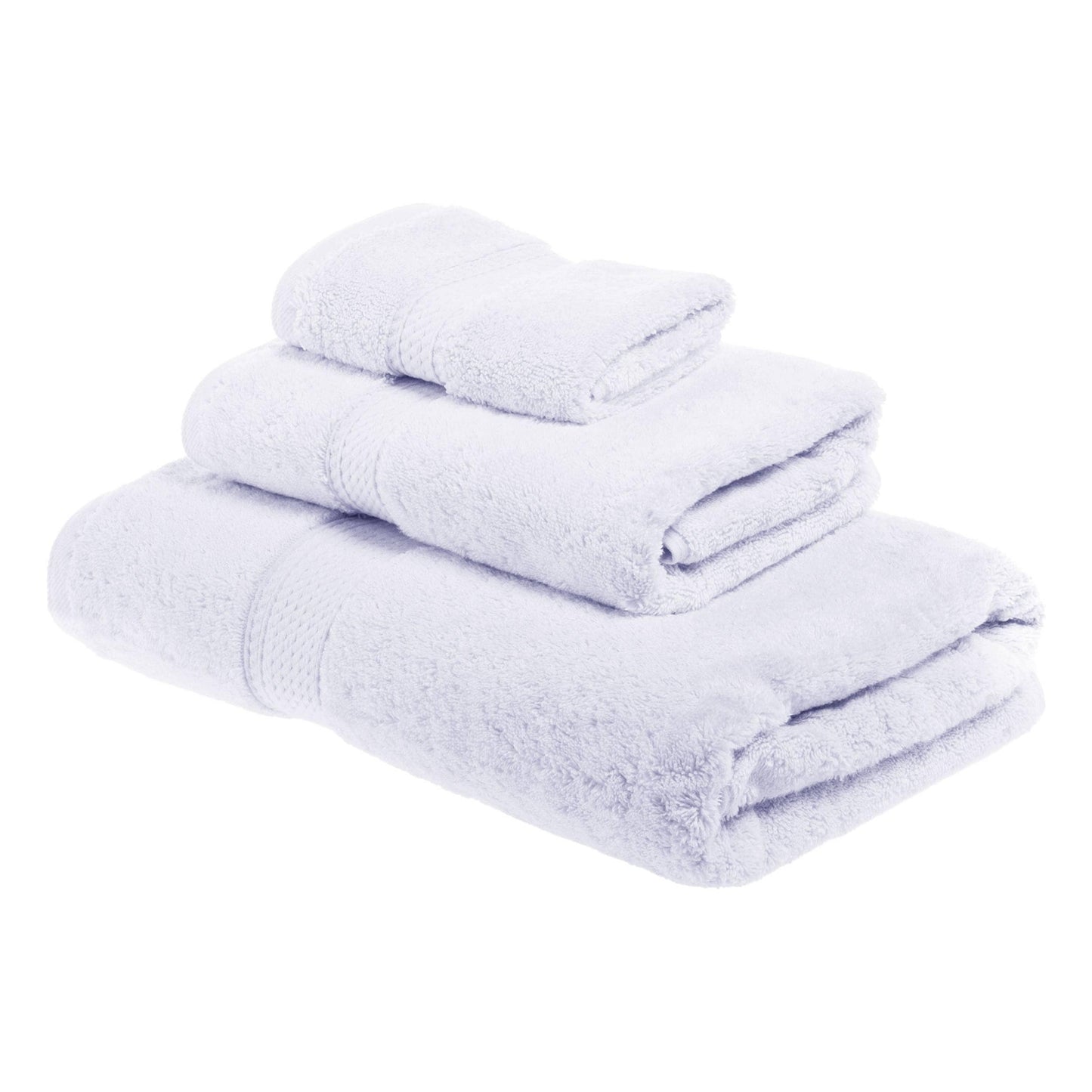 Ensemble de serviettes 3 pièces en coton égyptien épais de qualité supérieure