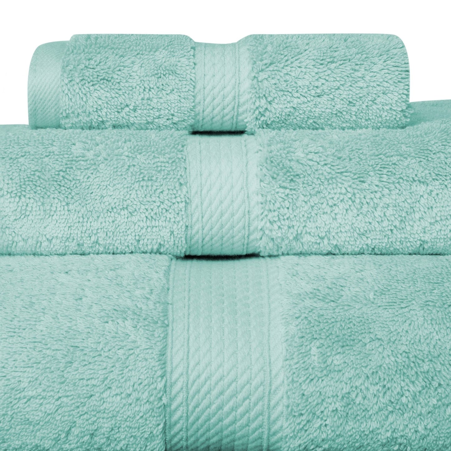 Ensemble de serviettes 3 pièces en coton égyptien épais de qualité supérieure