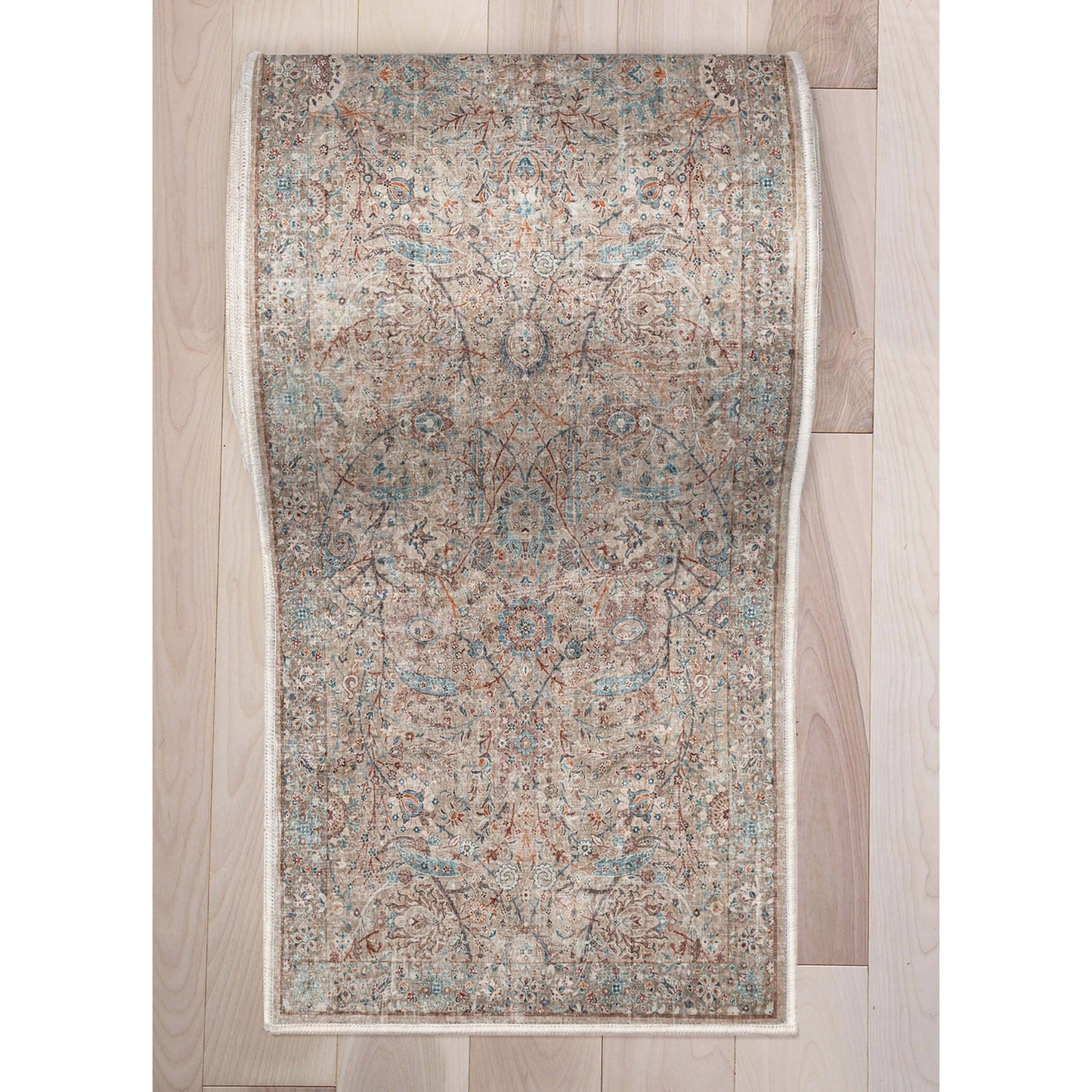 Tapis tissé à plat vintage Emilia Asha Well Woven