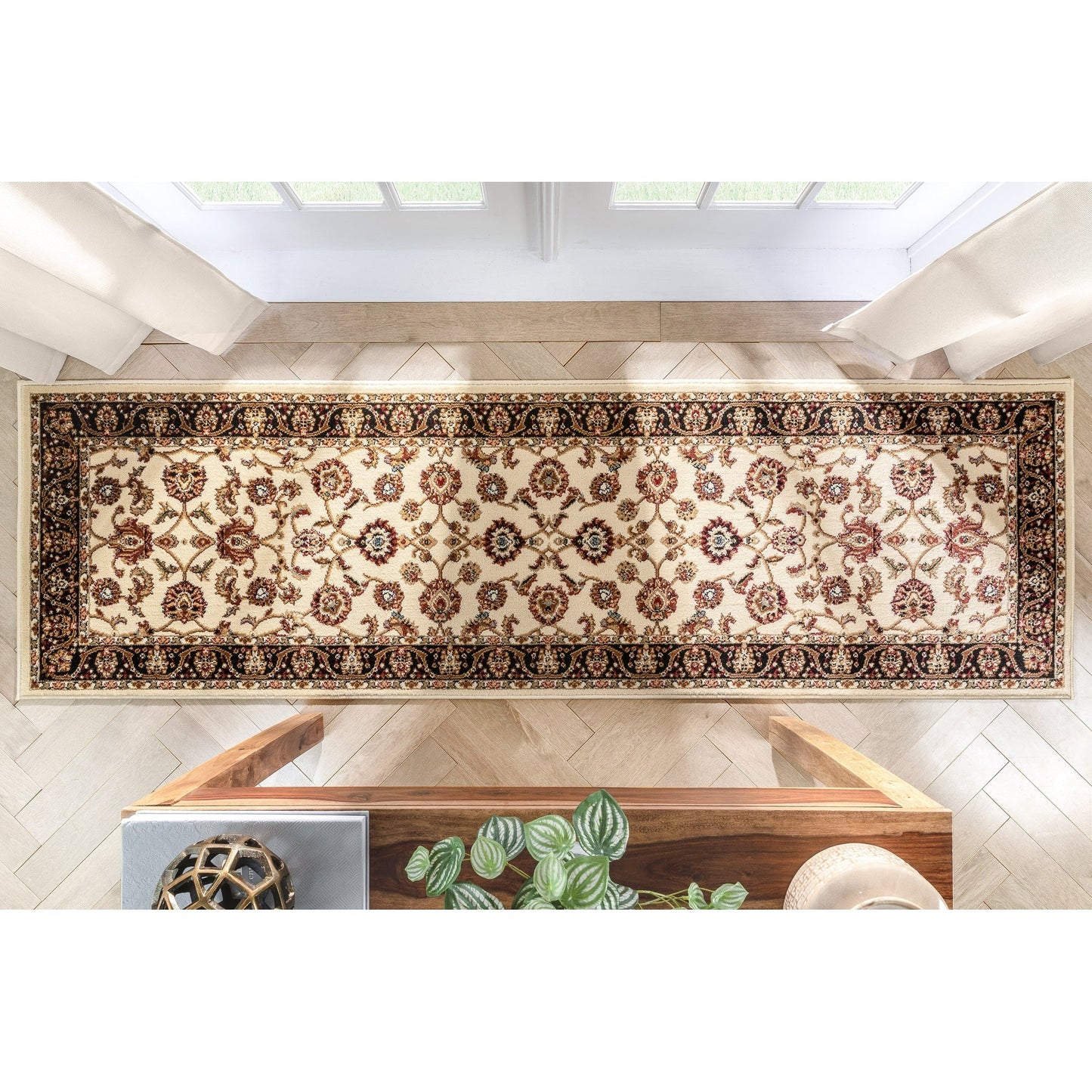 Tapis traditionnel oriental persan Barclay Sarouk bien tissé