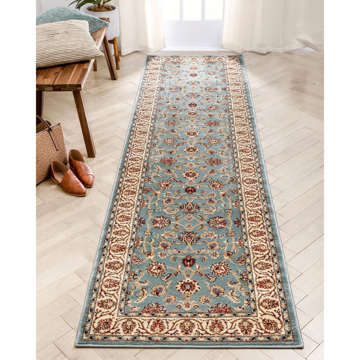 Tapis traditionnel oriental persan Barclay Sarouk bien tissé
