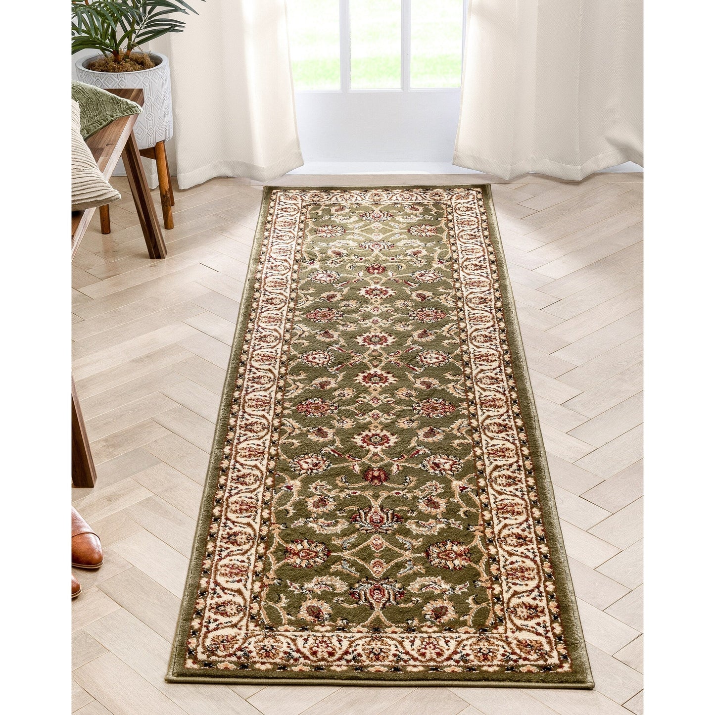 Tapis traditionnel oriental persan Barclay Sarouk bien tissé