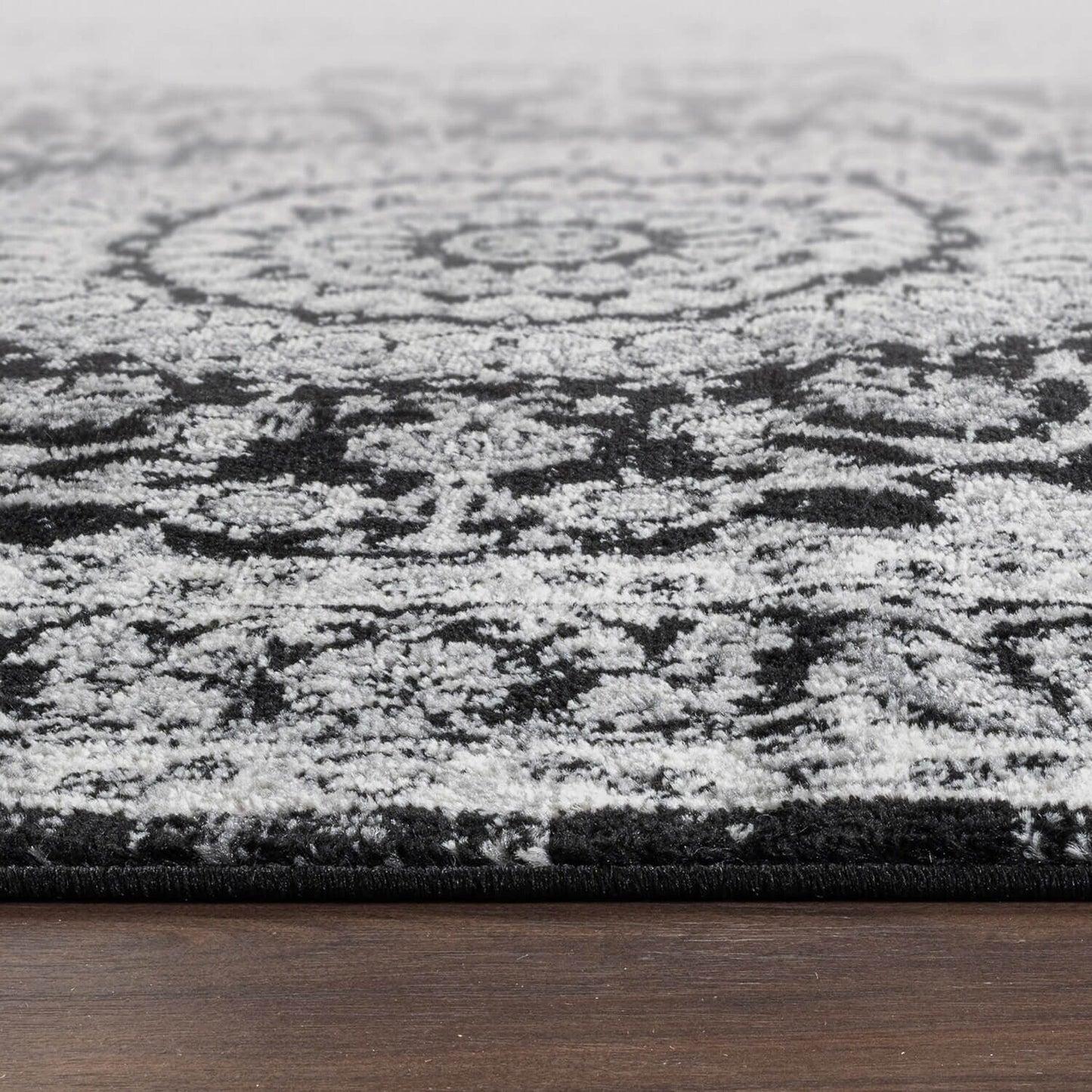 Tapis médaillon oriental traditionnel de la World Rug Gallery