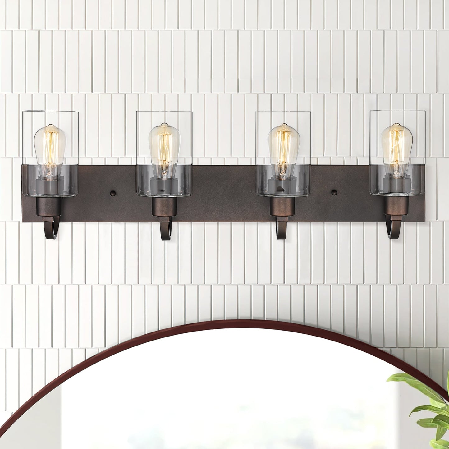 Applique murale style ferme pour salle de bain