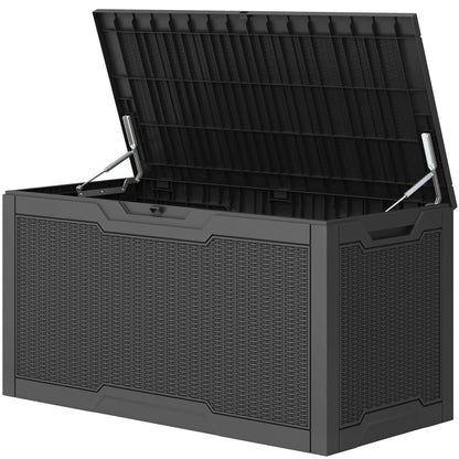 Coffre de rangement extérieur étanche de 100 gallons - N/A