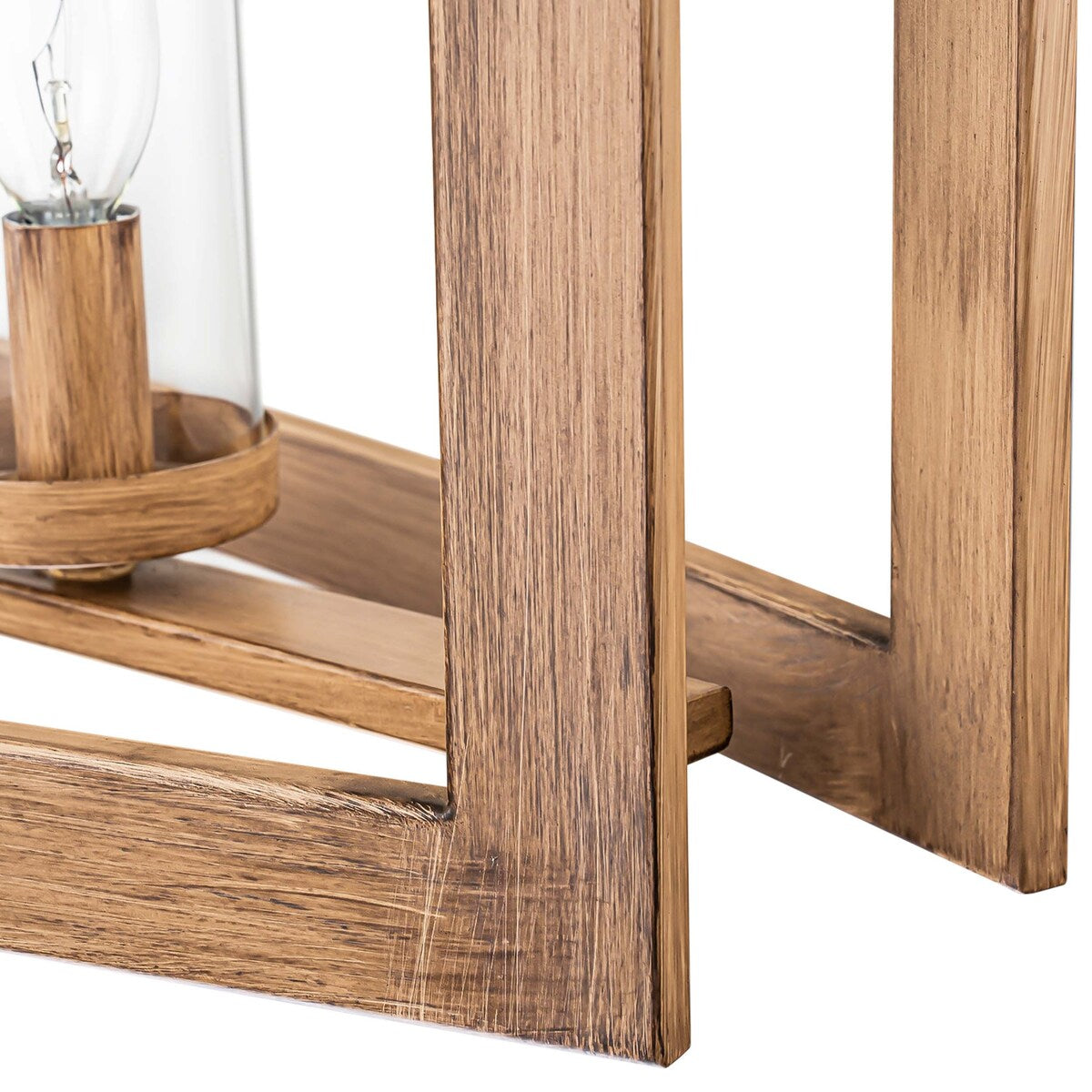 Lustre rectangulaire en verre vintage à 5 lumières pour îlot de cuisine industriel moderne du milieu du siècle