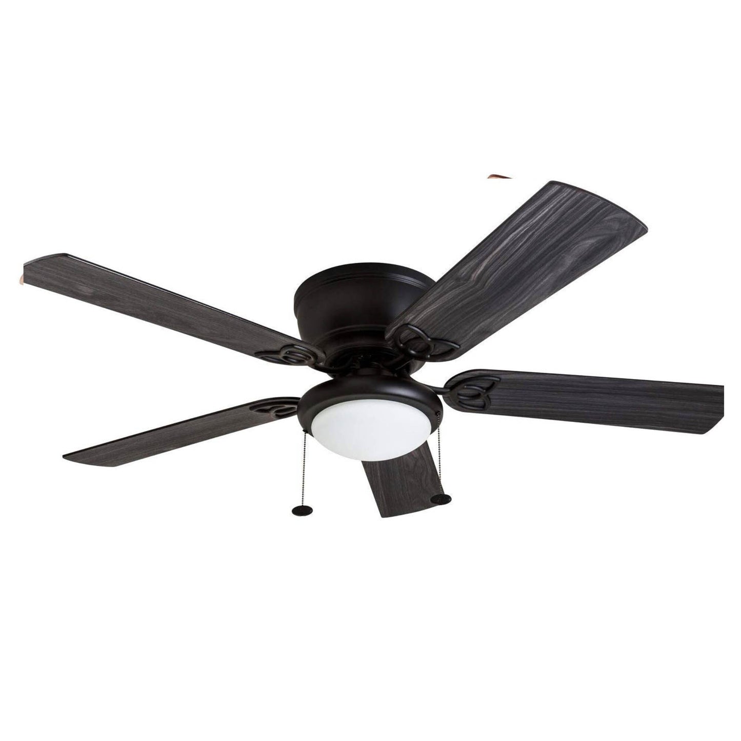 Ventilateur de plafond LED d'intérieur traditionnel Prominence Home Benton avec lumière et chaînes de traction