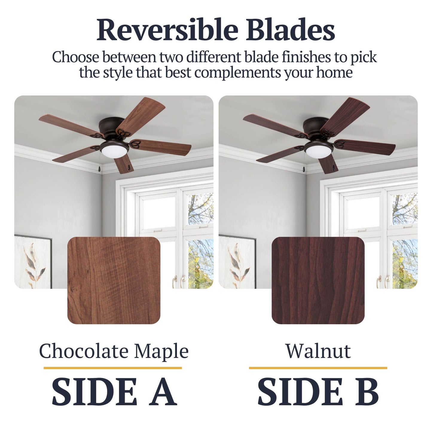 Ventilateur de plafond LED d'intérieur traditionnel Prominence Home Benton avec lumière et chaînes de traction