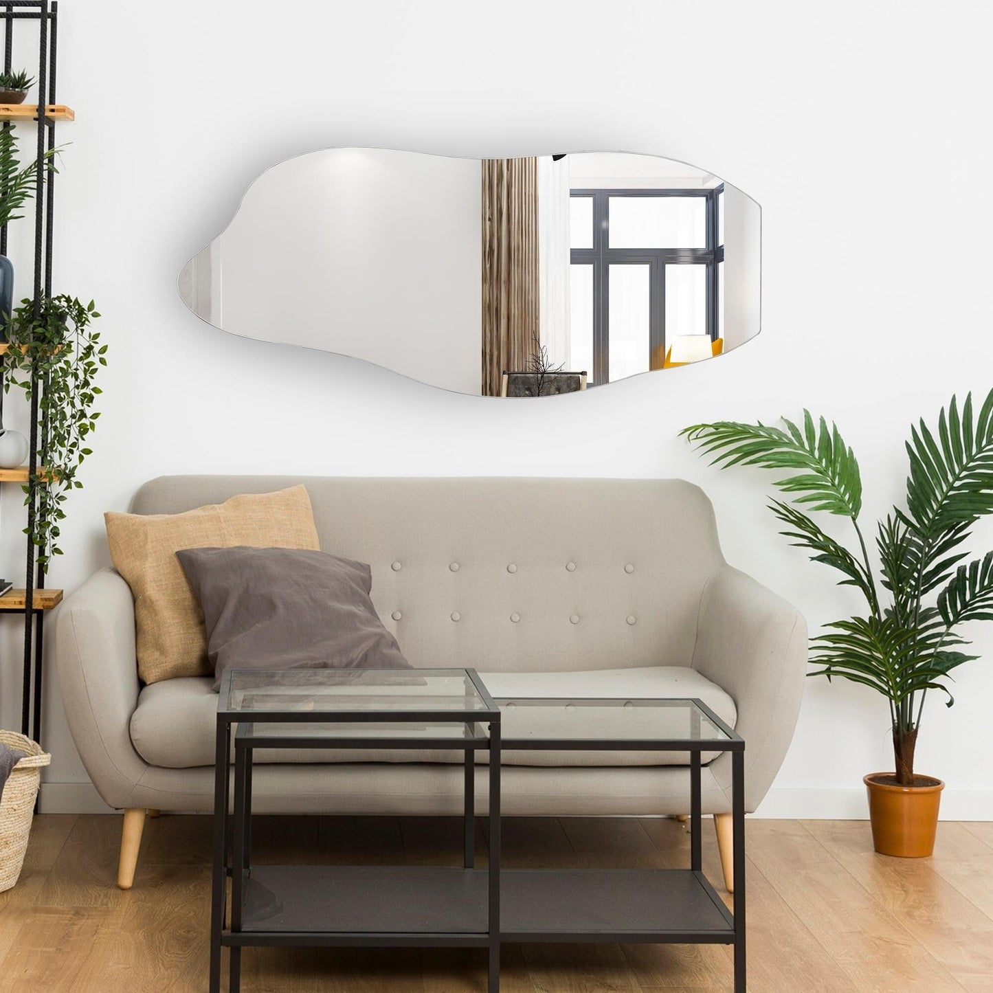 Miroir mural asymétrique irrégulier ALYA
