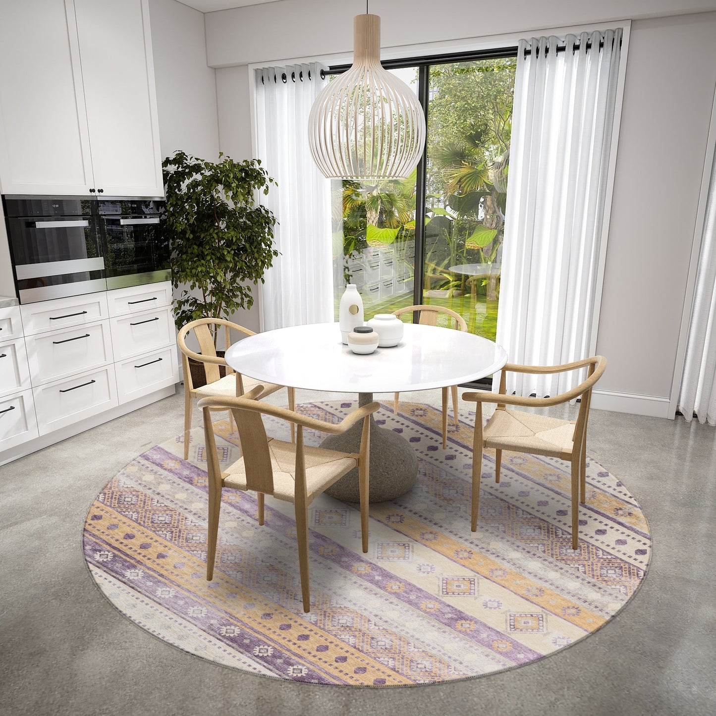 Tapis lavable Addison intérieur/extérieur Yuma Southwest Boho