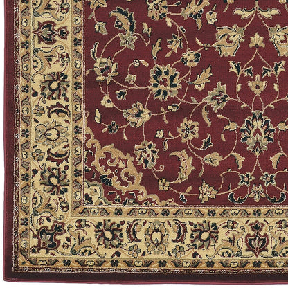 Tapis à motif sarouk floral traditionnel Caroline d'Admire Home Living