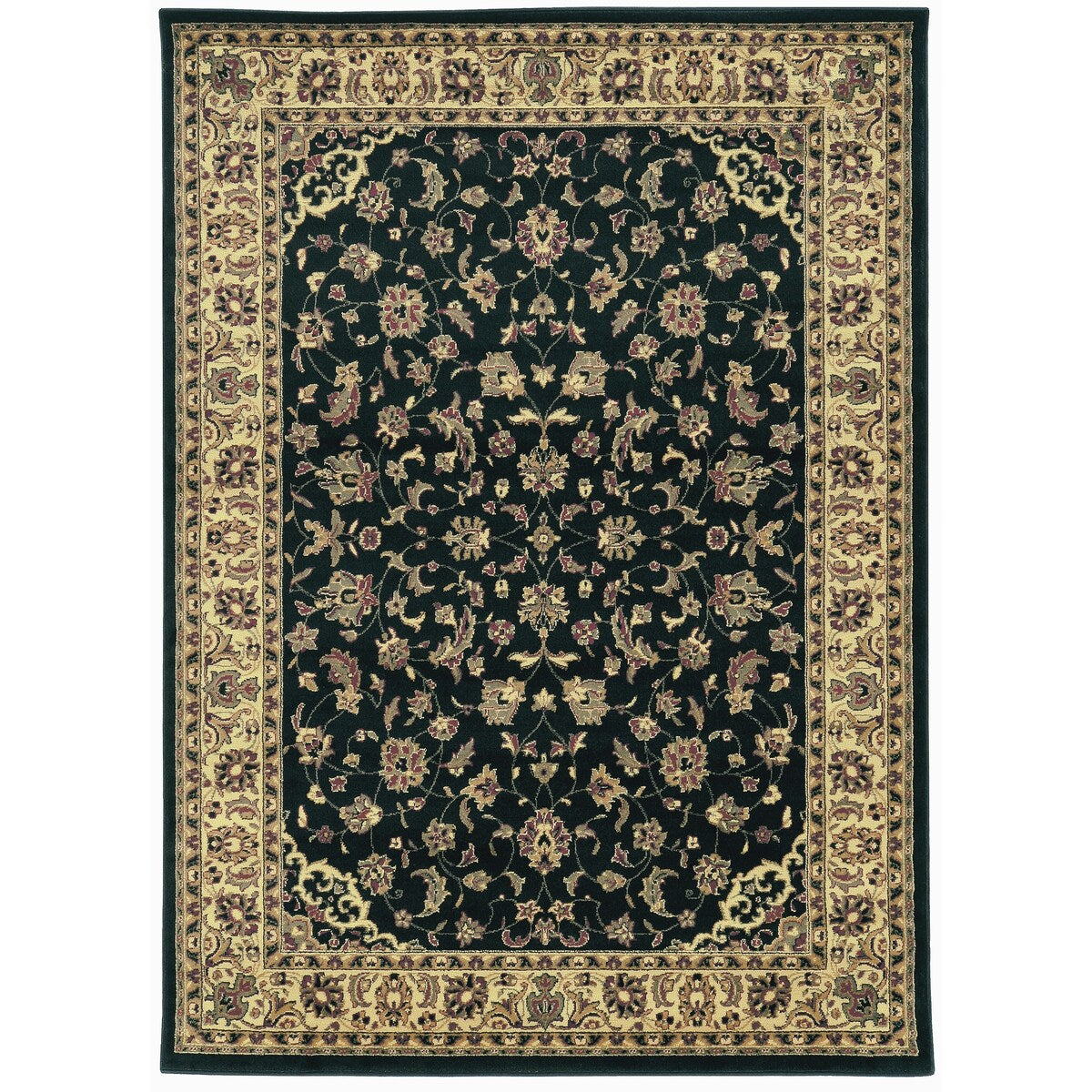 Tapis à motif sarouk floral traditionnel Caroline d'Admire Home Living