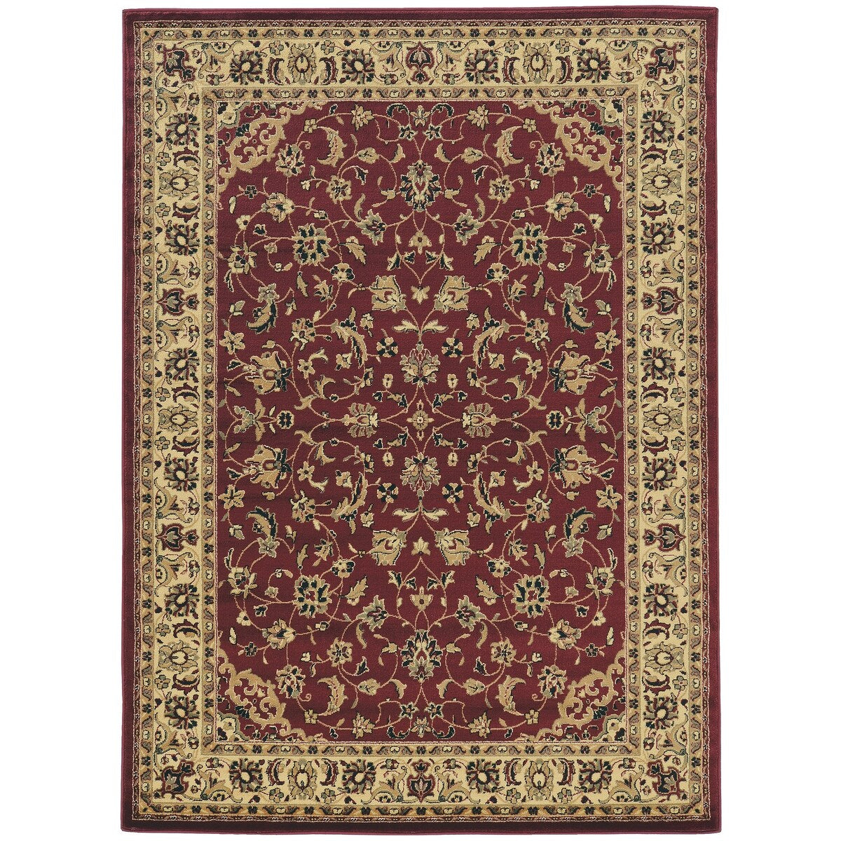 Tapis à motif sarouk floral traditionnel Caroline d'Admire Home Living