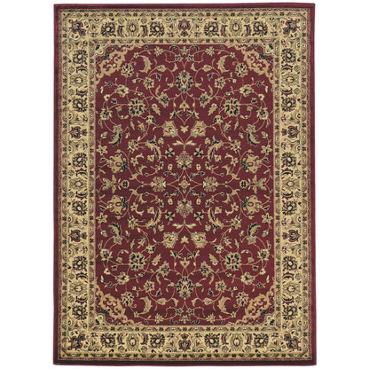 Tapis à motif sarouk floral traditionnel Caroline d'Admire Home Living