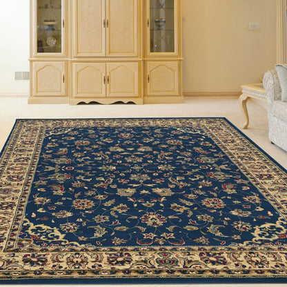 Tapis à motif sarouk floral traditionnel Caroline d'Admire Home Living