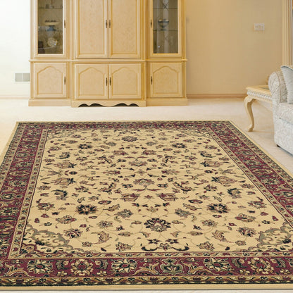 Tapis à motif sarouk floral traditionnel Caroline d'Admire Home Living