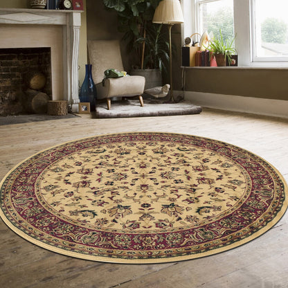 Tapis à motif sarouk floral traditionnel Caroline d'Admire Home Living
