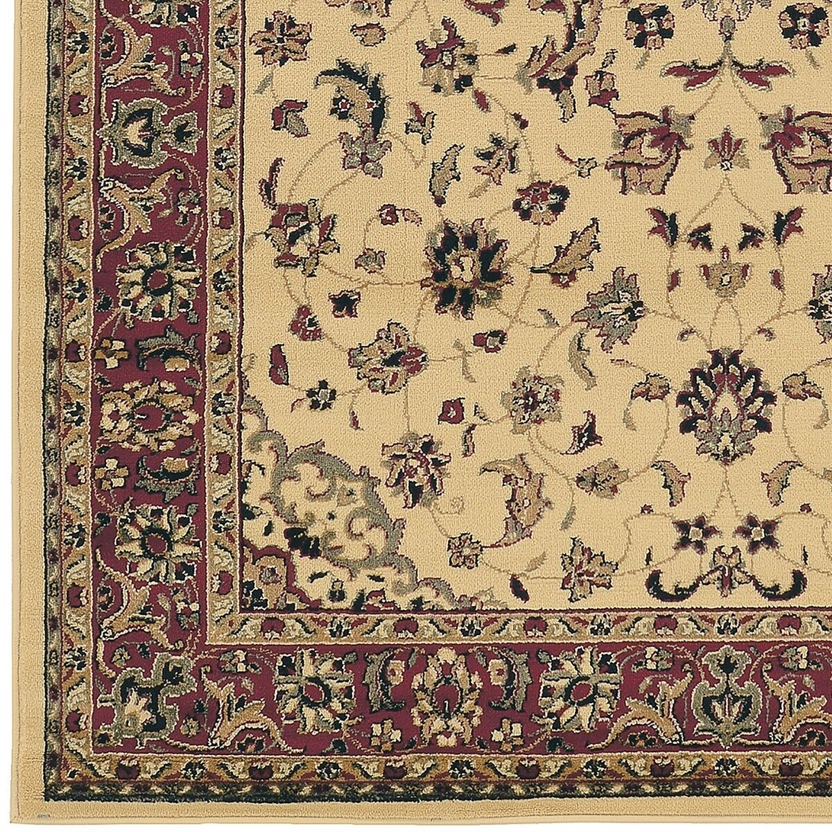Tapis à motif sarouk floral traditionnel Caroline d'Admire Home Living