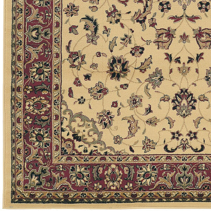 Tapis à motif sarouk floral traditionnel Caroline d'Admire Home Living