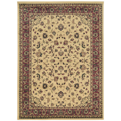 Tapis à motif sarouk floral traditionnel Caroline d'Admire Home Living
