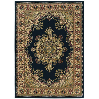Tapis médaillon traditionnel Caroline d'Admire Home Living