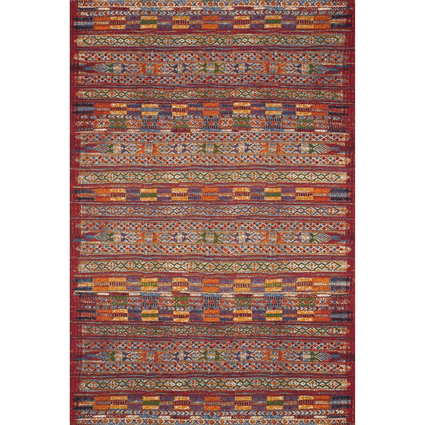 Tapis d'intérieur/extérieur moderne tribal Armanda d'Alexander Home