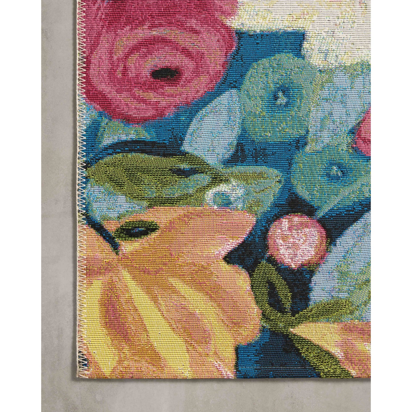 Tapis d'intérieur/extérieur Jardin botanique Alexander Home