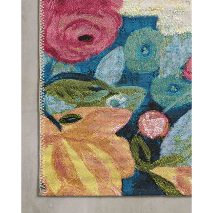 Tapis d'intérieur/extérieur Jardin botanique Alexander Home
