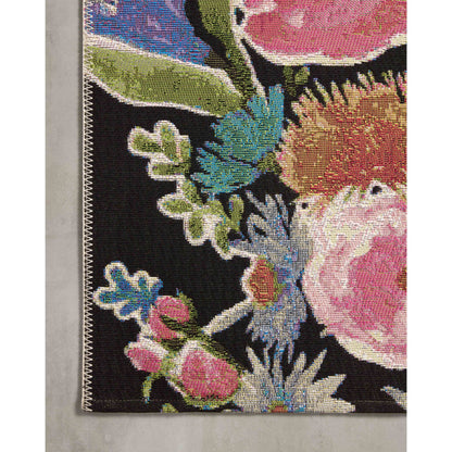 Tapis d'intérieur/extérieur Jardin botanique Alexander Home