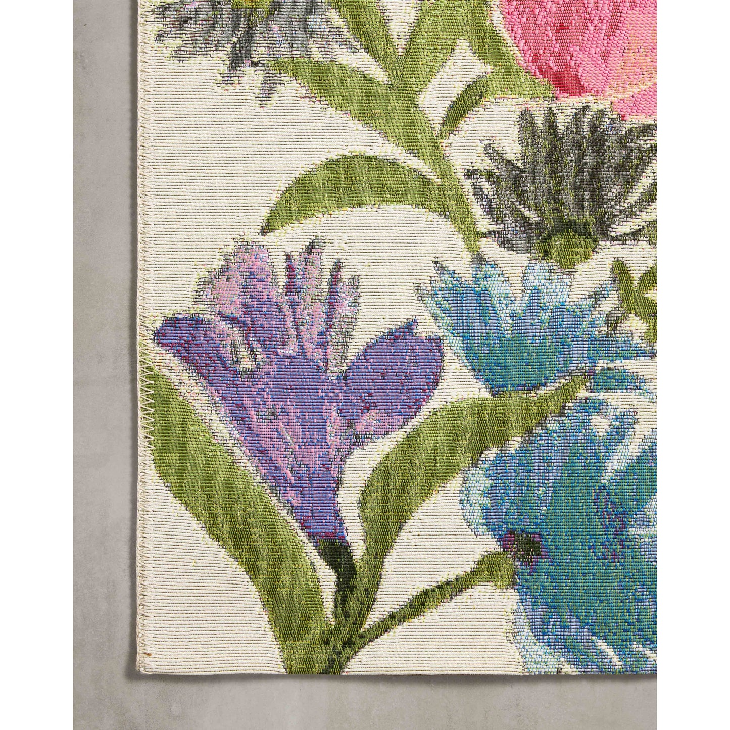 Tapis d'intérieur/extérieur Jardin botanique Alexander Home