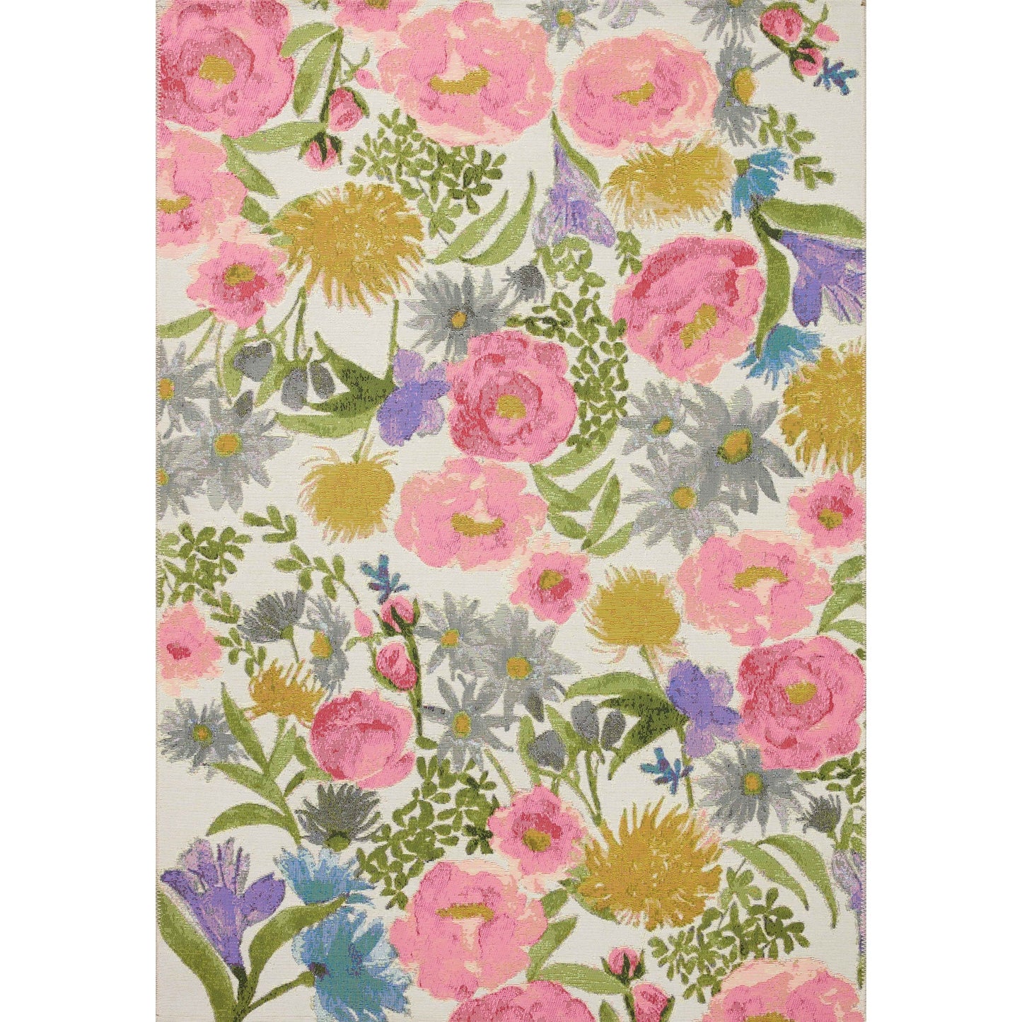 Tapis d'intérieur/extérieur Jardin botanique Alexander Home