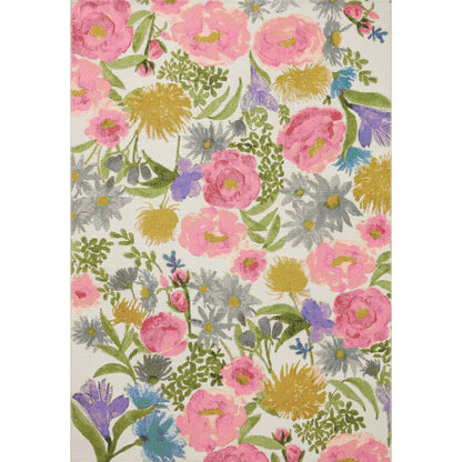 Tapis d'intérieur/extérieur Jardin botanique Alexander Home