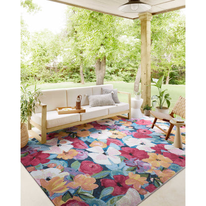 Tapis d'intérieur/extérieur Jardin botanique Alexander Home
