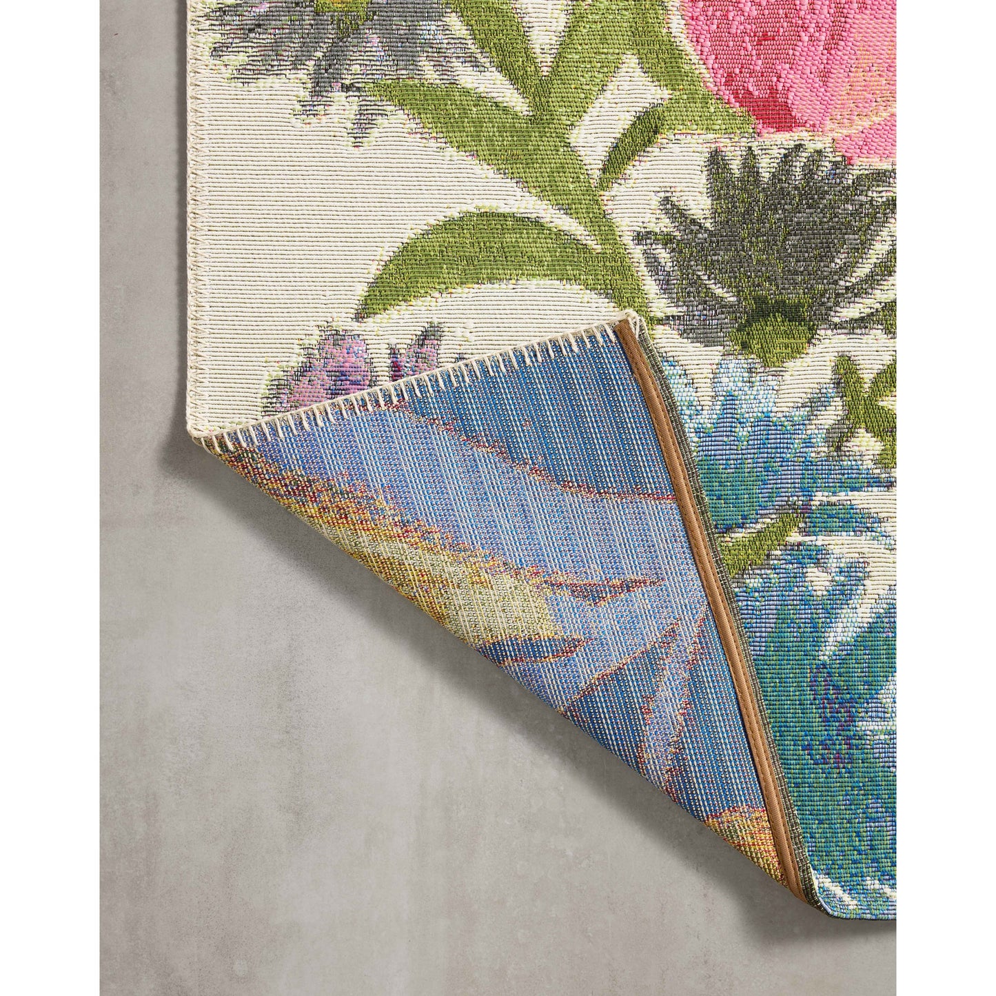 Tapis d'intérieur/extérieur Jardin botanique Alexander Home