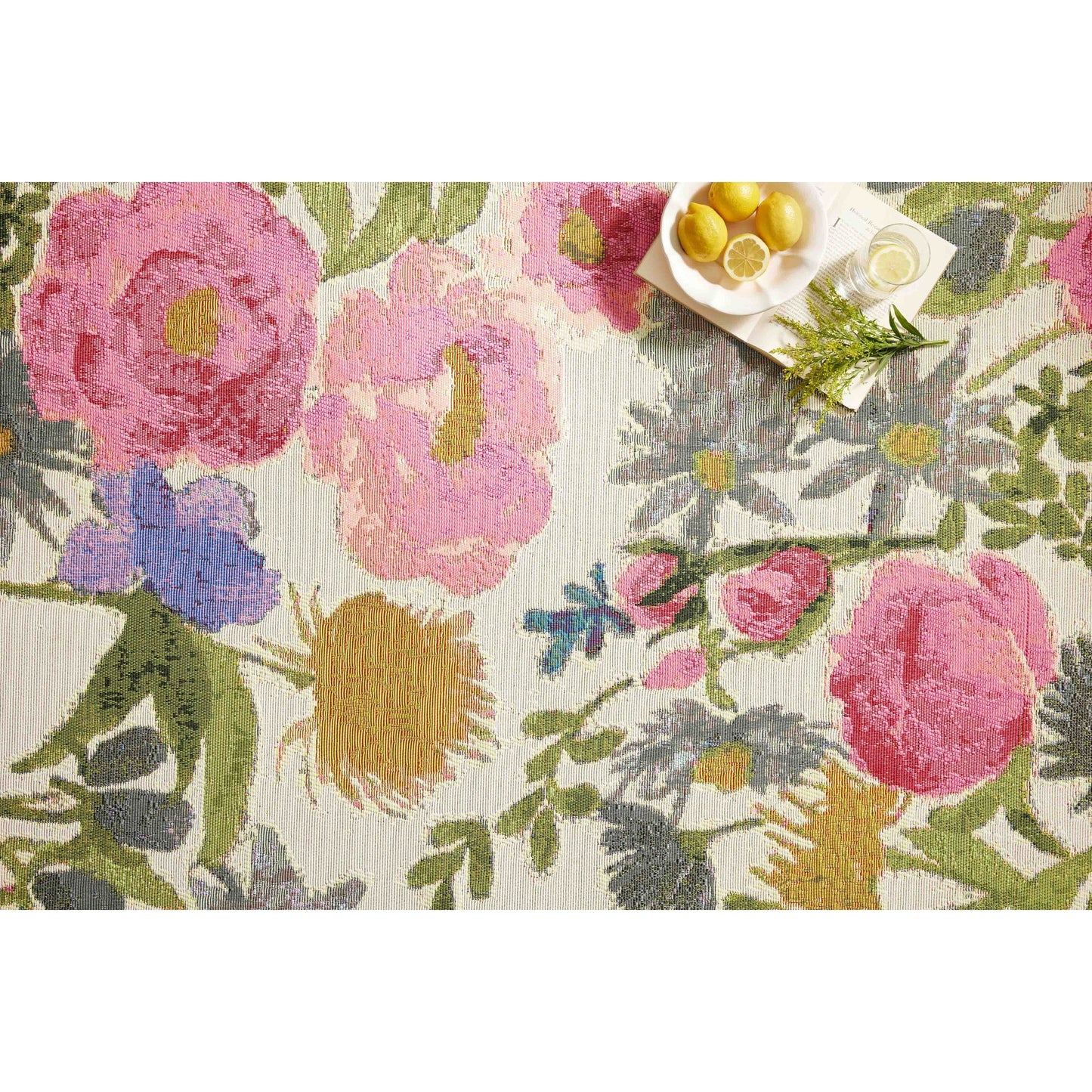 Tapis d'intérieur/extérieur Jardin botanique Alexander Home
