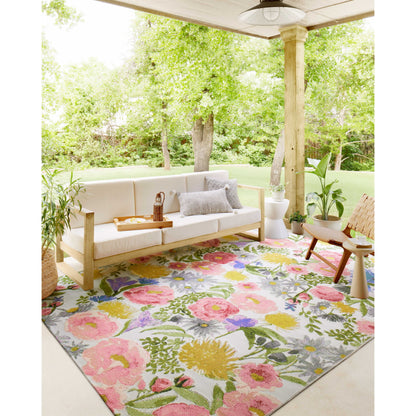 Tapis d'intérieur/extérieur Jardin botanique Alexander Home
